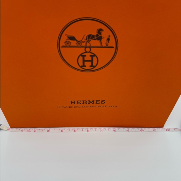 💞Authentic💞Hermes Shopping Bag with ribbon - Picture 6 of 8